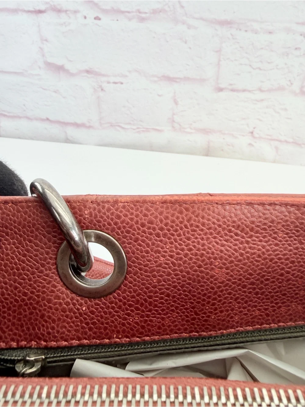 Chanel Grand Shopping Tote Quilted Caviar